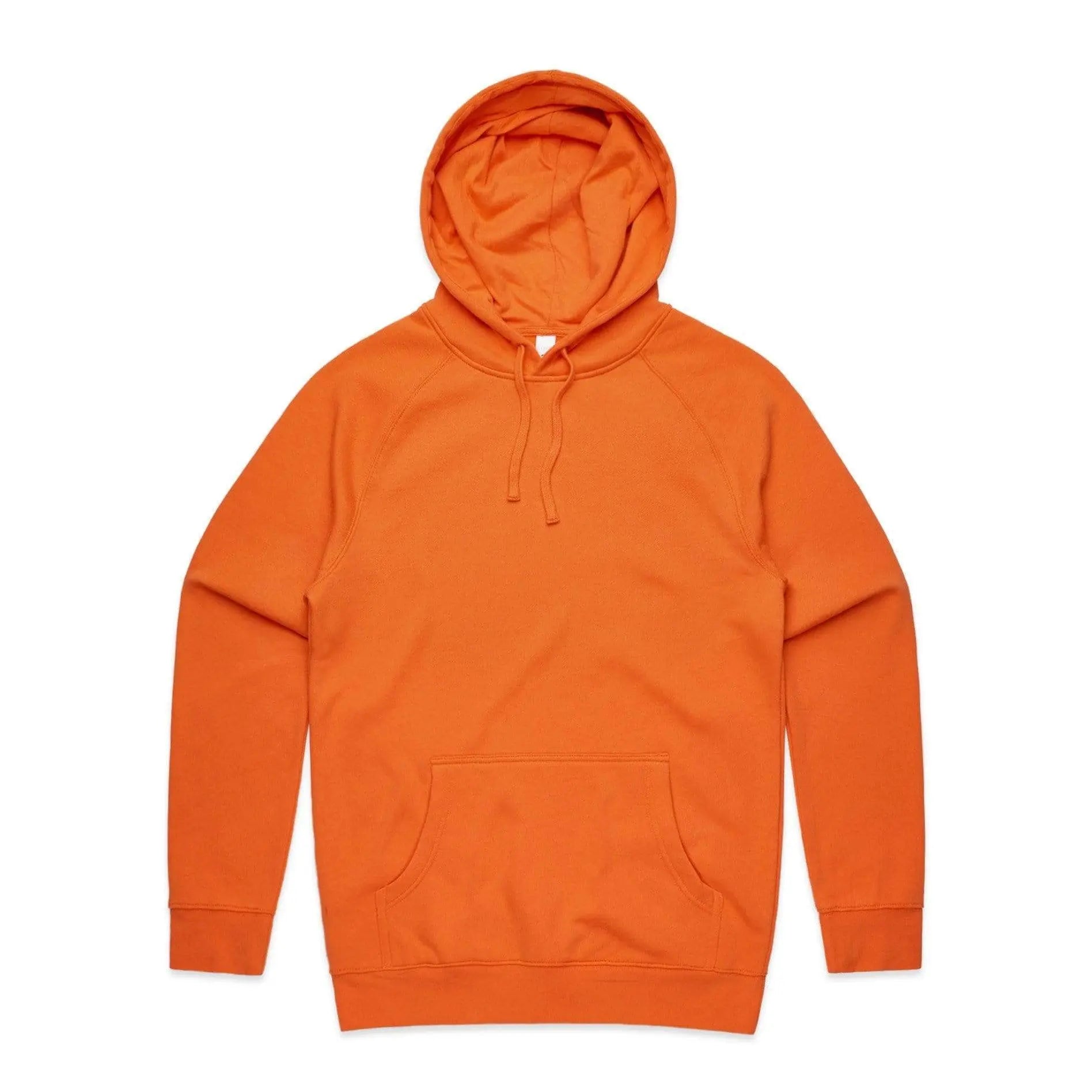 As Colour Men's supply hoodie 5101 (No Print No Sale) Casual Wear As Colour ORANGE XSM